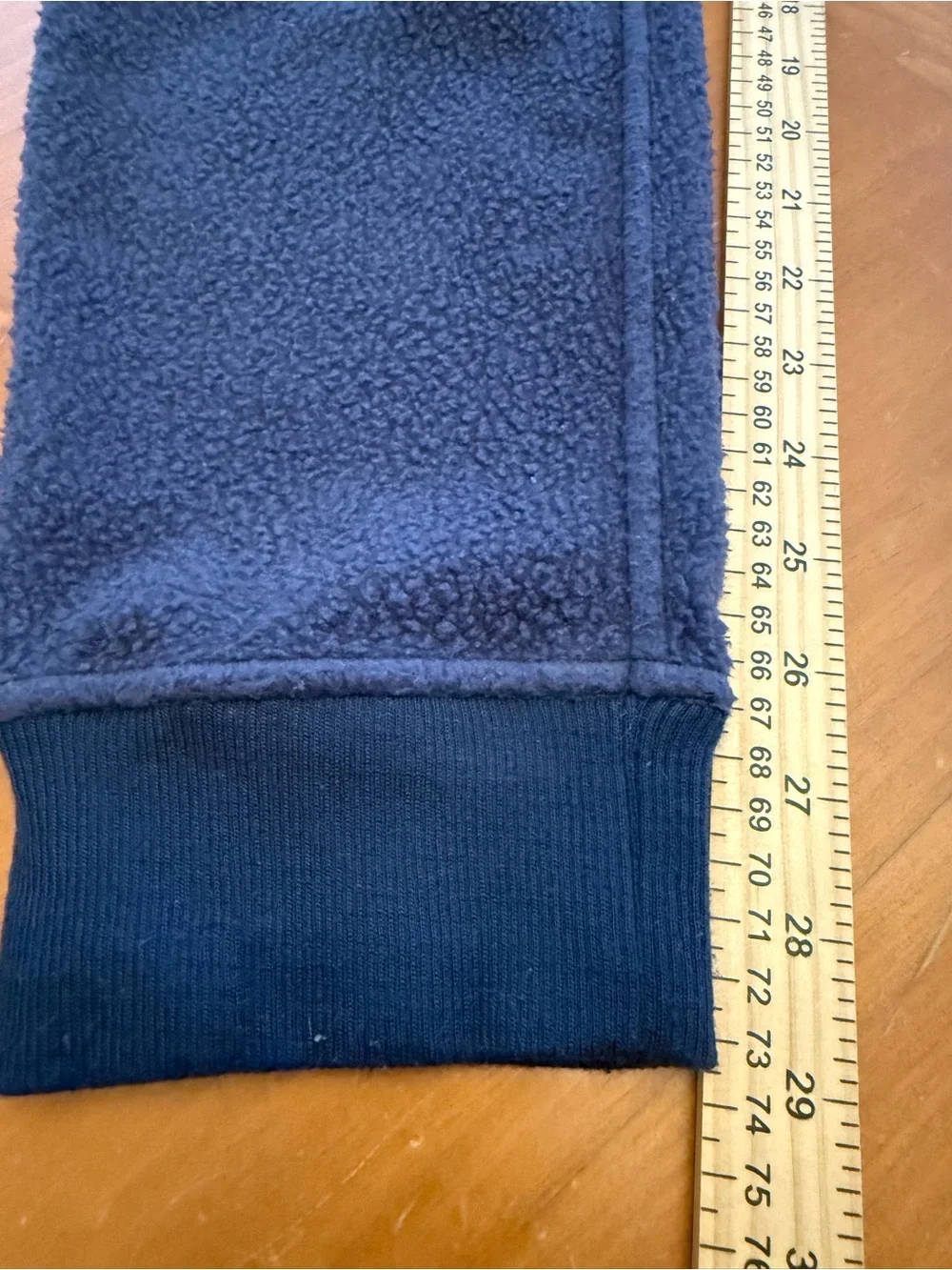 Patagonia Shearling Nena Joggers Fleece Sweatpants Mens S Blue Drawstring Comfy